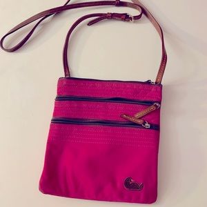 Hot Pink Nylon Dooney & Bourke Crossbody